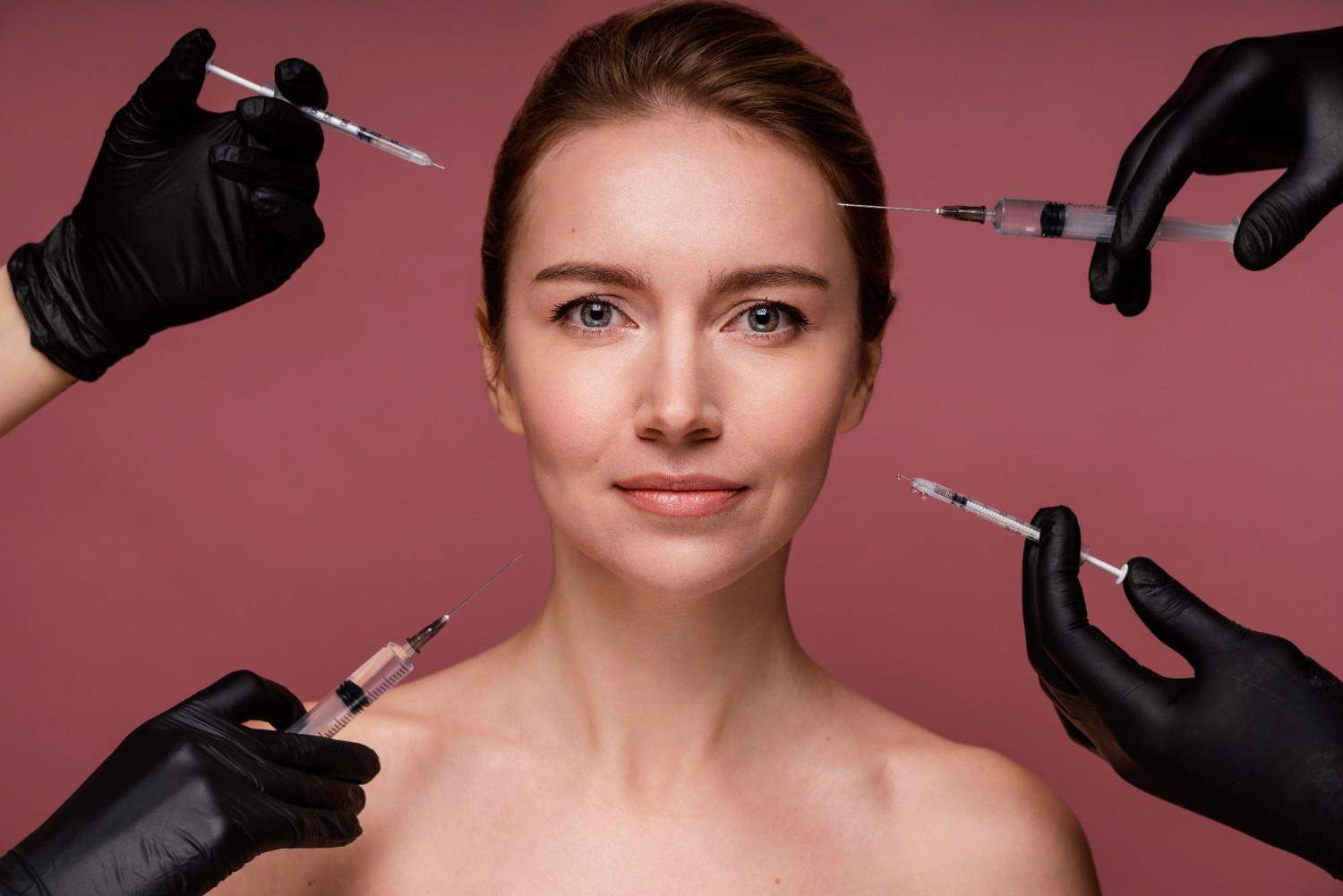 Morpheus8 facial treatment with microneedling and radiofrequency for skin tightening and anti-aging